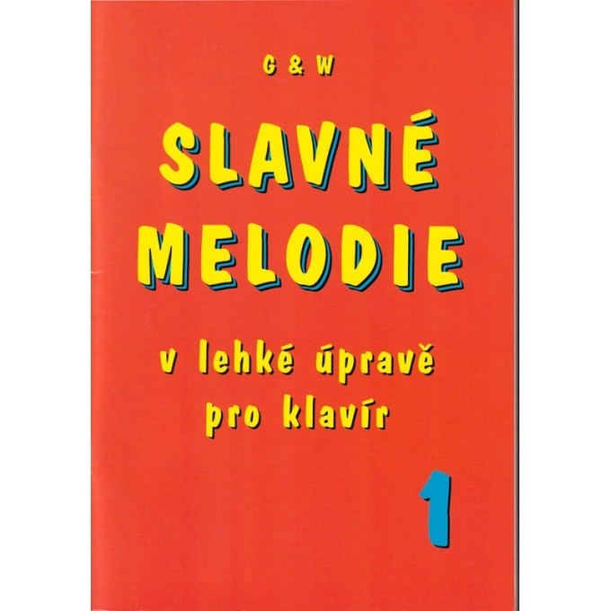 Slavné melodie v lehké úpravě pro klavír 1.-8.